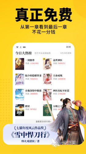 小说app排行榜前10名 有哪些好用的看小说软件