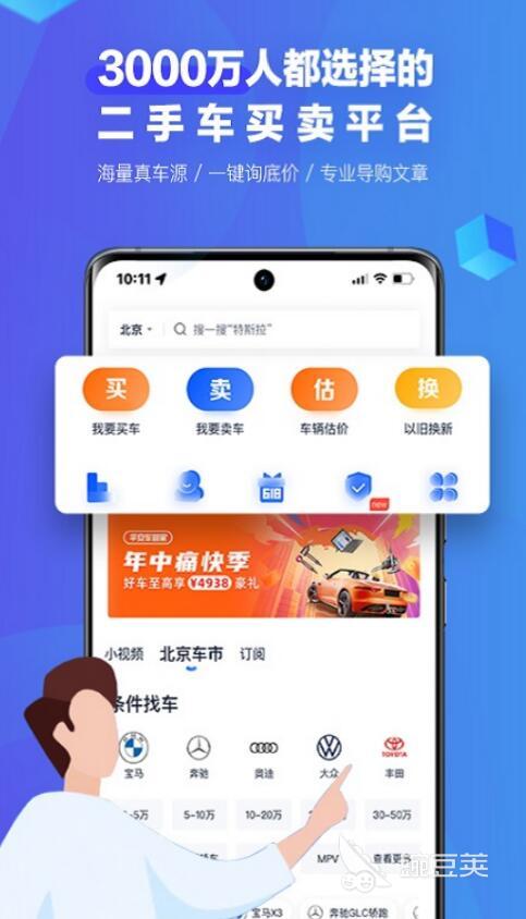二手汽车交易平台app排行 热门的二手车购买软件有哪些