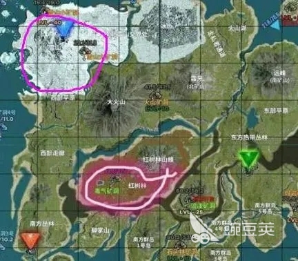 方舟生存进化手游地懒在哪里 大地懒位置详细介绍