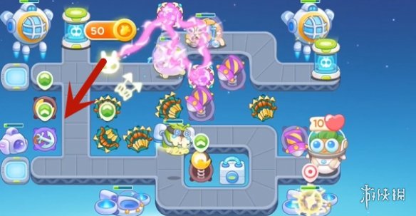 保卫萝卜4太空穿越第16关攻略