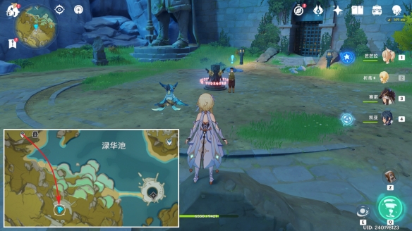 《原神》世界任务渌华景画怎么做 世界任务渌华景画流程攻略