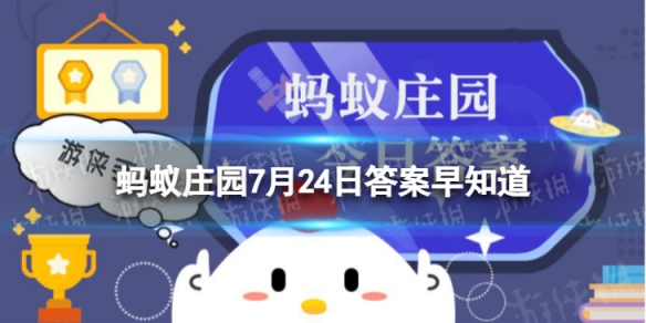在甜食上撒一点盐,可以 蚂蚁庄园今日答案早知道7月24日