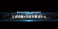 《王者荣耀》AIC世界赛是什么 AIC世界赛介绍