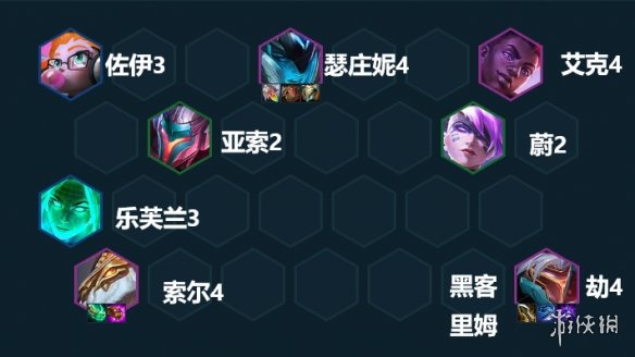 《云顶之弈手游》S8刺客阵容推荐 黑客劫装备搭配攻略