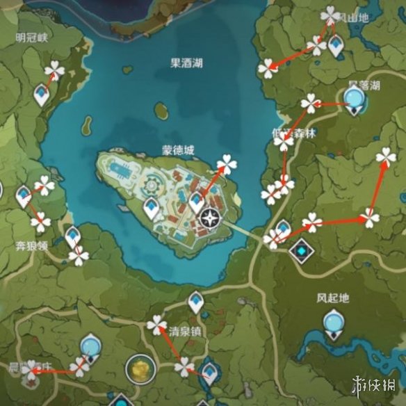 《原神》苹果在哪里收集 苹果收集点位