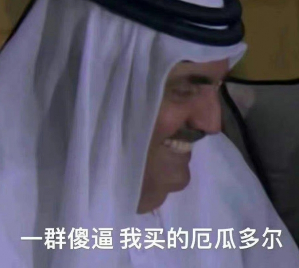卡塔尔王子表情包 卡塔尔0-2厄瓜多尔卡塔尔王子表情包