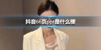 抖音66页ppt是什么梗 抖音65页ppt介绍