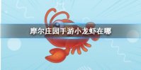 《摩尔庄园手游》小龙虾在哪 小龙虾位置
