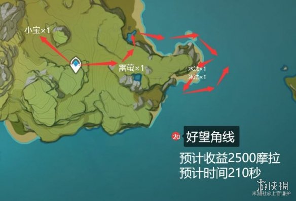 《原神手游》2.0锄大地路线图分享 2.0锄大地攻略