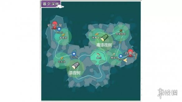 《小森生活》树木分布在哪里 树木攻略