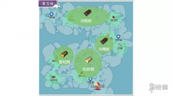 《小森生活》树木分布在哪里 树木攻略