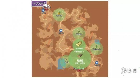 《小森生活》树木分布在哪里 树木攻略