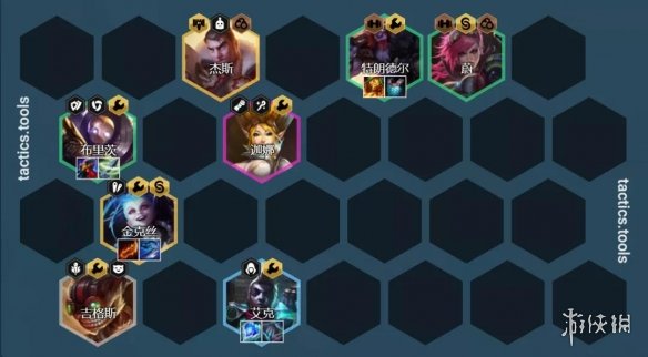 《云顶之弈手游》金克斯出装搭配推荐 S6极客阵容攻略