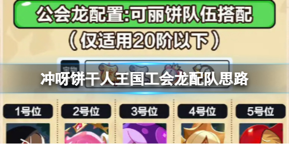 冲呀饼干人王国工会龙配队思路