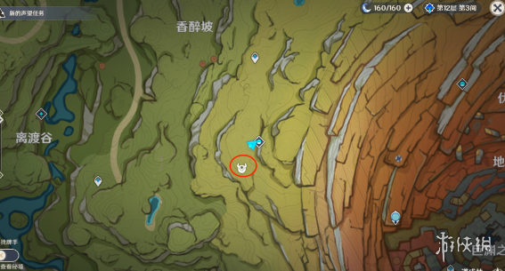 《原神》4.1霓裳花在哪里采集 4.1胡桃突破材料采集路线
