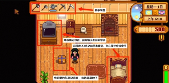 星露谷物语开局攻略