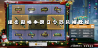 使命召唤手游口令码页面在哪
