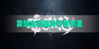 妄想山海拍卖行在哪里
