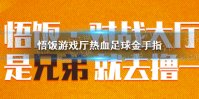 悟饭游戏厅热血足球金手指大全 热血足球金手指怎么开