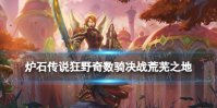 《炉石传说》决战荒芜之地狂野奇数骑