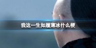 我这一生如履薄冰什么梗