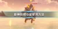 《原神手游》寻找第一处合适的景观点拍照任务怎么完成 拍照功能使用方法