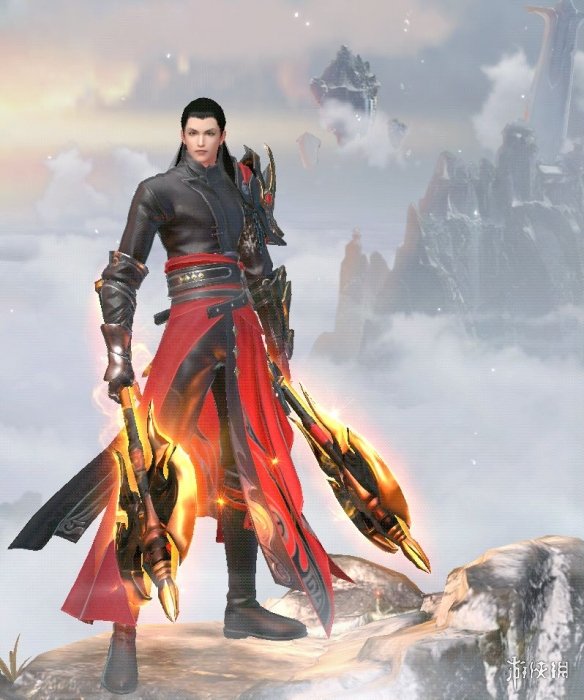 《完美世界手游》武侠技能展示 双武器无限连招