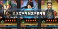 《三国志战略版》搅屎骑阵容 姜维关银屏刘备