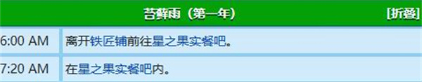 星露谷物语克林特行程表